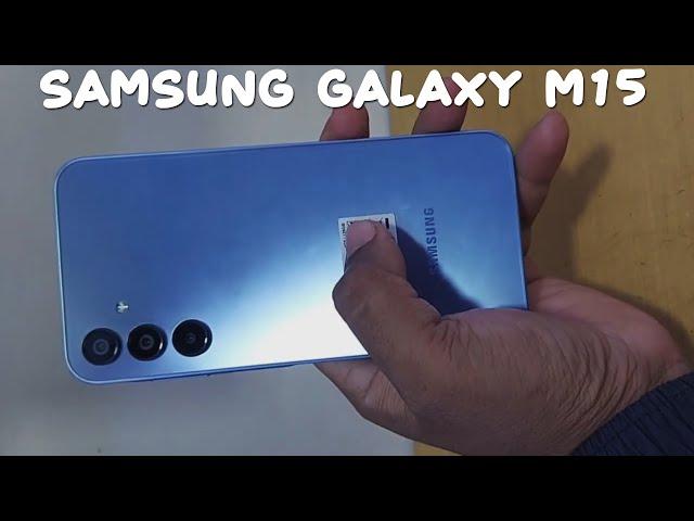 Samsung Galaxy M15 5G первый обзор на русском