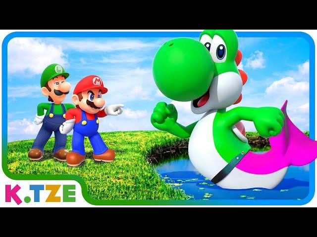 Yoshi MAGICALLY Became a MERMAID ‍️ Super Mario Odyssey Story