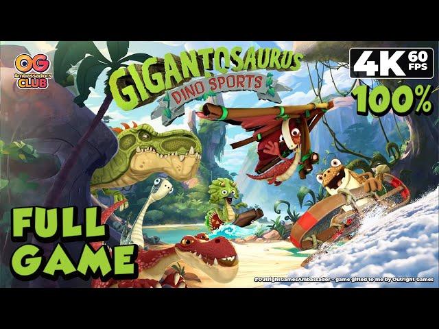 Gigantosaurus: Dino Sports (PC) - Full Game 4K60 Walkthrough (100%) - No Commentary