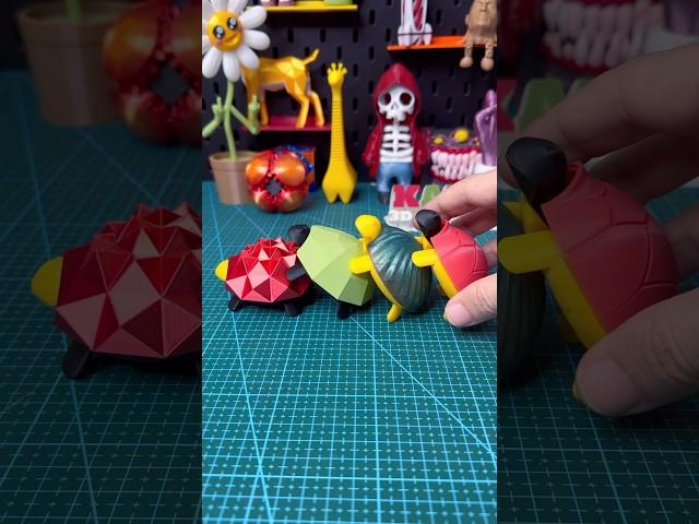 3D Printed Squishy Turtles from Thingiverse