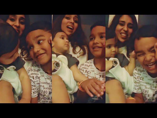 Samaira Sharma and Shikhar Dhawan's son Zoraver cute funny video ️