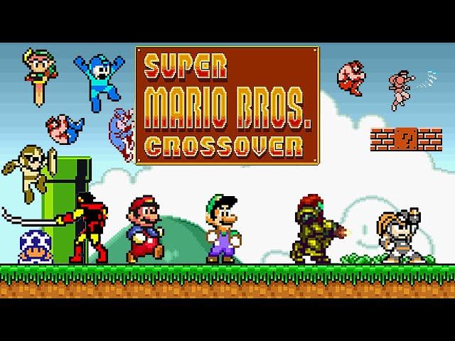 Super Mario Bros. Crossover - Full Gameplay