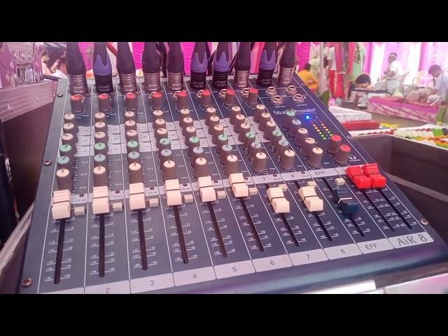 studio master 8 channel mixer