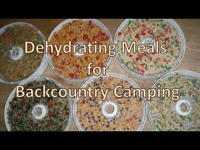 Dehydrating Meals for Backcountry Camping