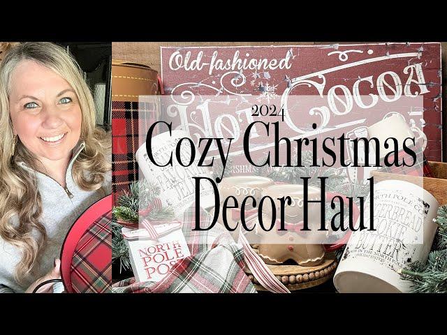 2024 CHRISTMAS DECOR HAUL | COZY CHRISTMAS DECOR