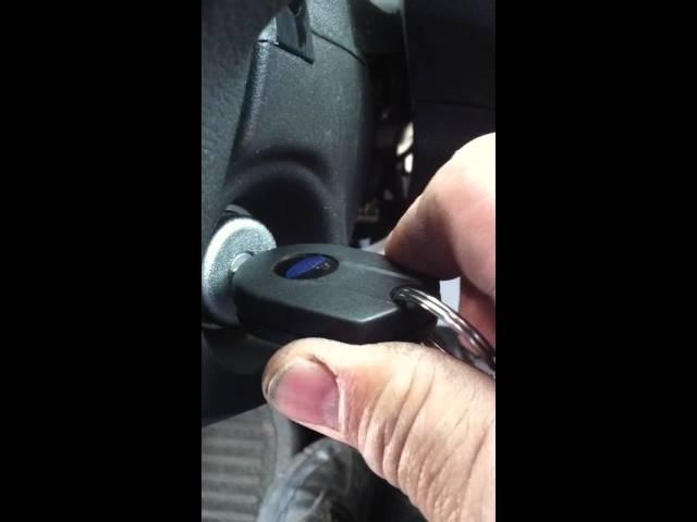 2016 Ford Transit no crank - move key