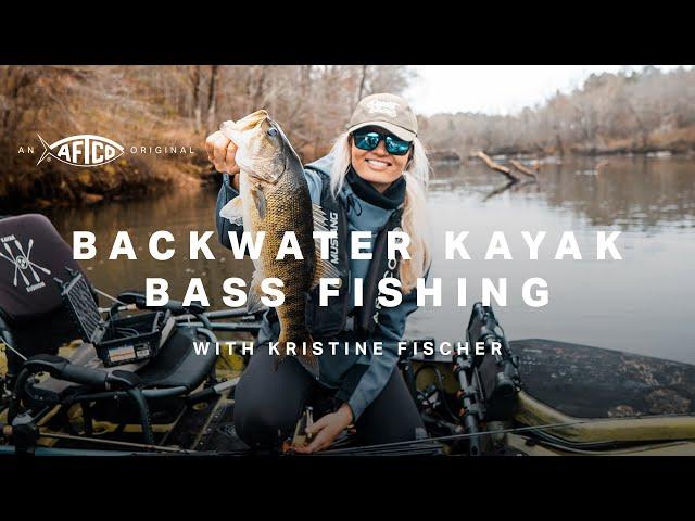 Backwater Kayak Bass Fishing With Kristine Fischer