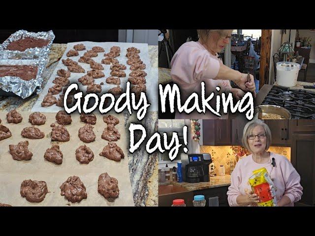 Baking Day 1 ~ Crock Pot Candy, Fudge,  Spicy Pretzels & Much More