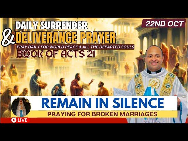 Lord’s will be done | Surrender & Deliverance Prayer | Fr. Roni George VC | Oct 22nd, 2024