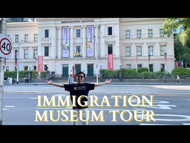 I found a FREE Museum in Melbourne! | Immigration Museum