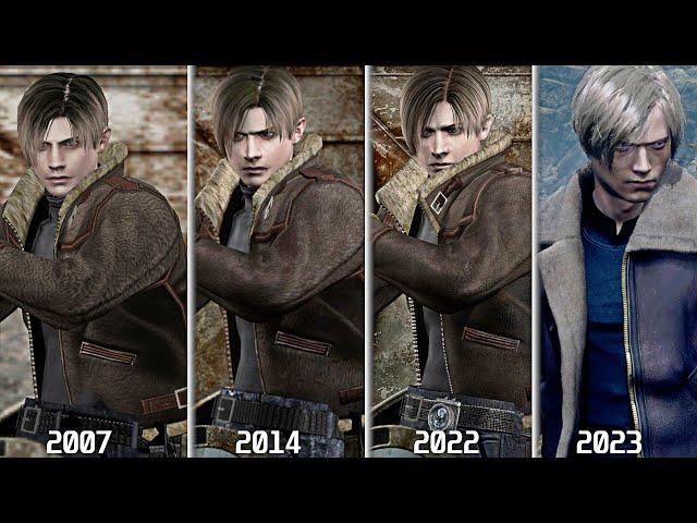 Resident evil 4 2007 Vs Ultimate HD Edition Vs HD Project Vs Remake | Comparison