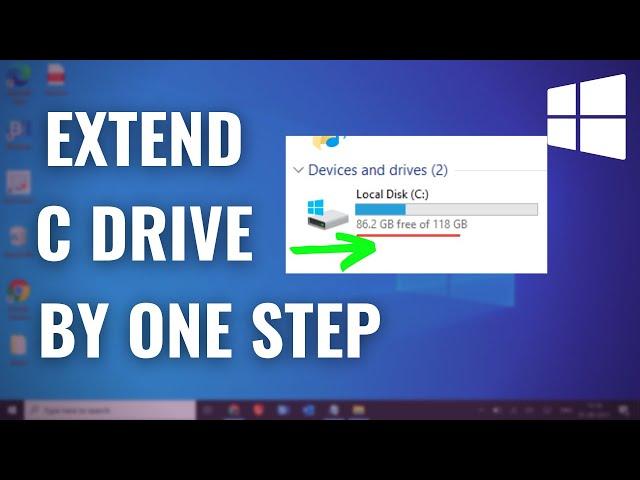 How to Extend C Drive in Windows 10/Windows 11 (Super Easy)