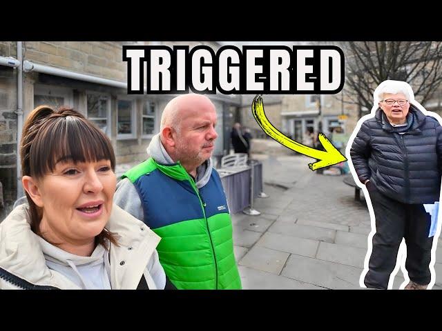 CRAZY WOMAN Confronts me In The Street - VANLIFE UK