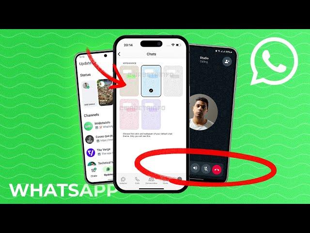 WhatsApp se actualiza con temas en los chats y +10 cosas nuevas!