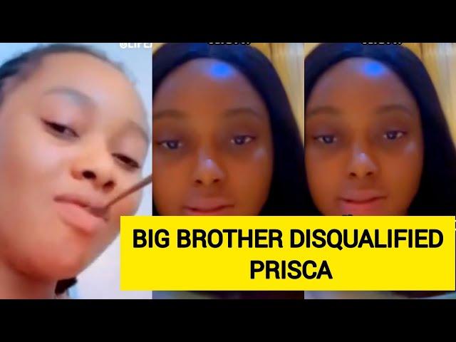 Big brother disqualified prisca before the show started | Big brother naija season 9