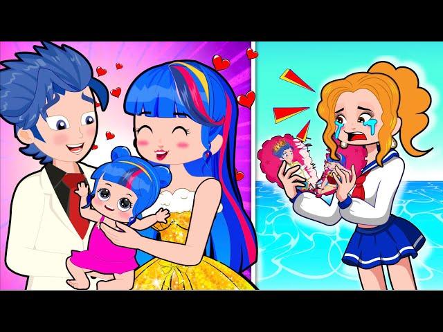 Prince Alex x Princess Lisa Love Story! Anna Feeling Jealous! Good vs Bad Girl! | Poor Princess Life