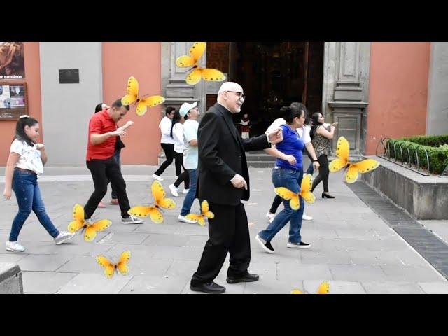 Jerusalema Challenge - MÉXICO - Padre José con Ballet Viva México y algunos efectos