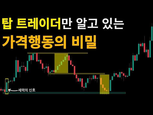 프라이스 액션만 알아도 평생 돈 벌 수 있습니다 [Price Action만 사용해 수백억 이상을 번 해외 트레이더들의 비밀 매매법 공개합니다]