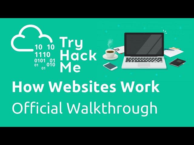 TryHackMe How Websites Work Official Walkthrough