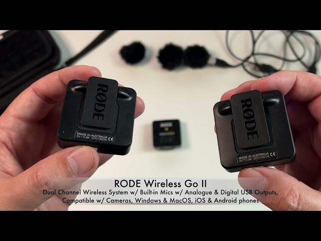 RODE Wireless Go II Mics & Transmitter  |  HPR Product Review