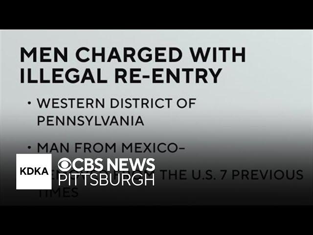 Two men charged with illegally re-entering United States