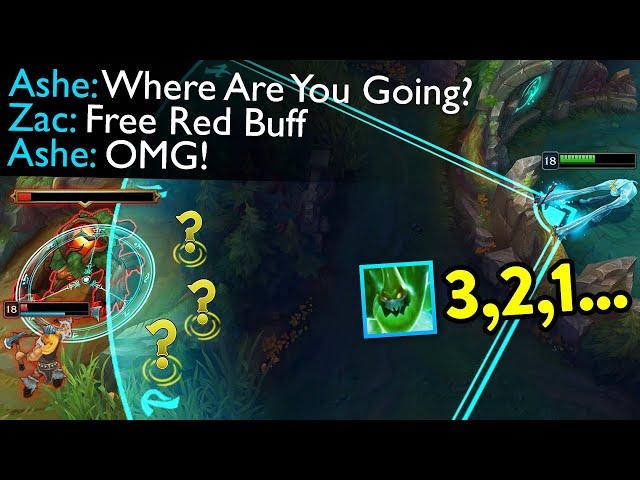 THE POWER OF PERFECT TIMING... AMAZING CALCULATED MOMENTS (League of Legends)