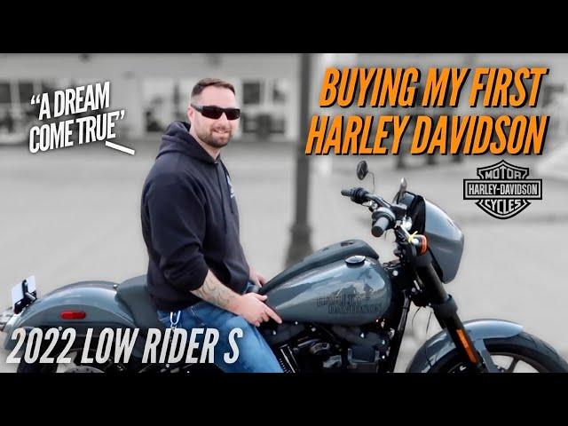 2022 LOW RIDER S - BUYING MY FIRST HARLEY DAVIDSON - A DREAM COME TRUE!