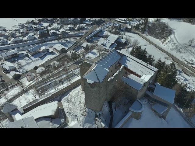 Burg Heinfels Osttirol Winter HDR 4K 2023 01 DJI Mavic 3