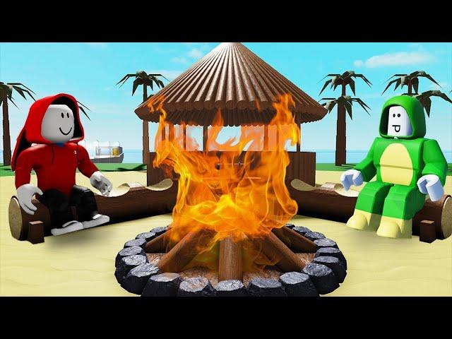 Escape The Deserted Island  - Roblox Story