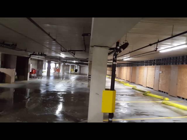 Cleaning concrete with Harvard Chemical Research products and Spinner
