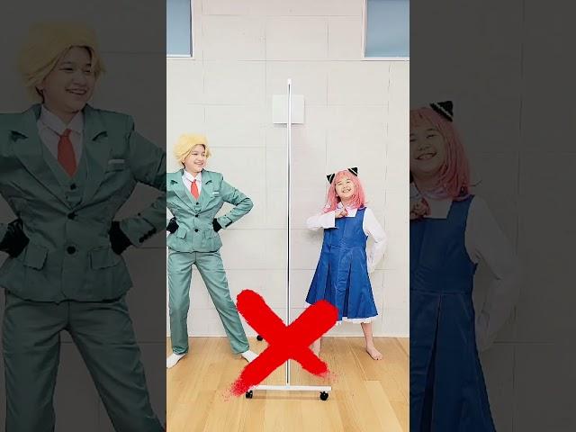 スパイファミリーポーズシンクロチャレンジ #himawariちゃんねる #ひまわりチャンネル #コスプレ #shrots
