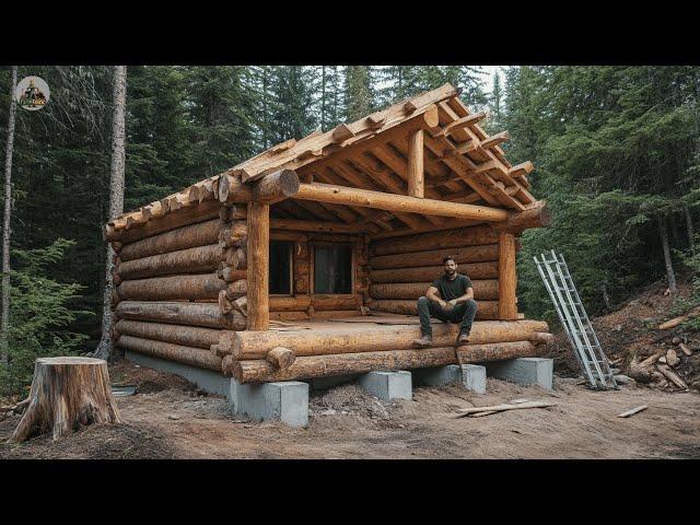 365 Days Alone: Building My Dream Log Cabin by Hand @JanCampLife