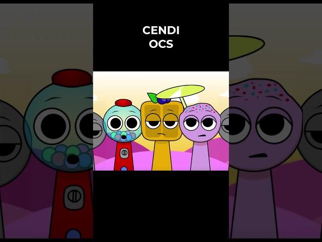 Incredibox Sprunki Cendi OCS #sprunki #incrediboxsprunki