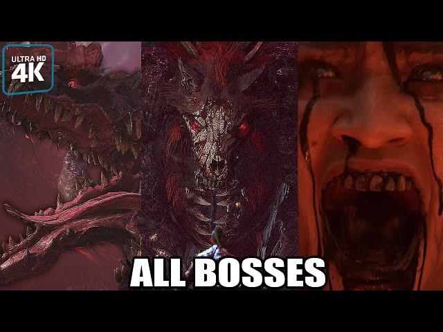 Diablo IV: Vessel of Hatred DLC - All Bosses (With Cutscenes) 4K 60FPS UHD PC