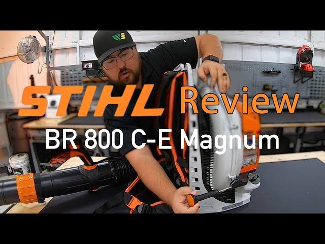 Stihl BR 800 C-E Magnum Review | Stihl's Most Powerful Backpack Blower