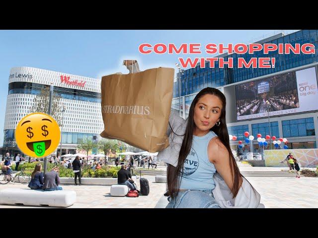 COME SHOP WITH ME AT WESTFIELD LONDON! NEW IN SPRING SUMMER 22 - ZARA, BERSHKA, STRADIVARIUS & MORE