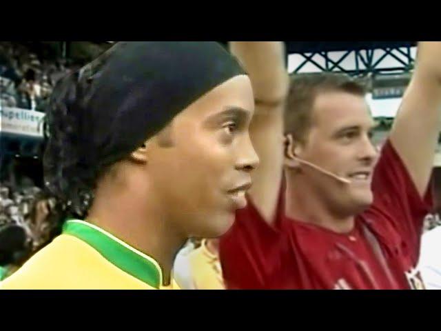 When Ronaldinho Substituted and Saved Brazil - Highlights