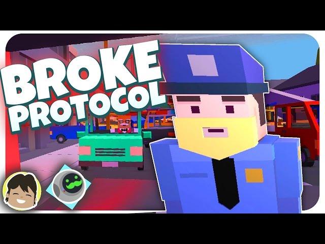 I AM THE LAW - Broke Protocol - Police Gameplay (GTA V Low Poly Lets Play/Funny Moments)