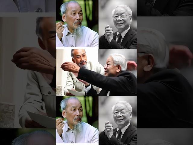 Bác Hồ và Tổng Bí Thư Nguyễn Phú Trọng #tongbithunguyenphutrong