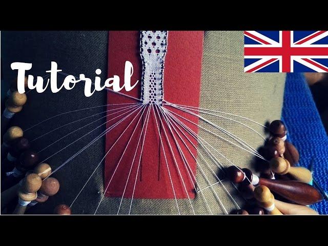Bobbin Lace Tutorial | Half Stitch in Cloth stitch