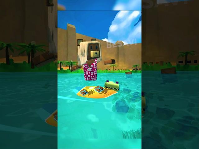 Surf Wave Super Bear Adventure #superbearadventure