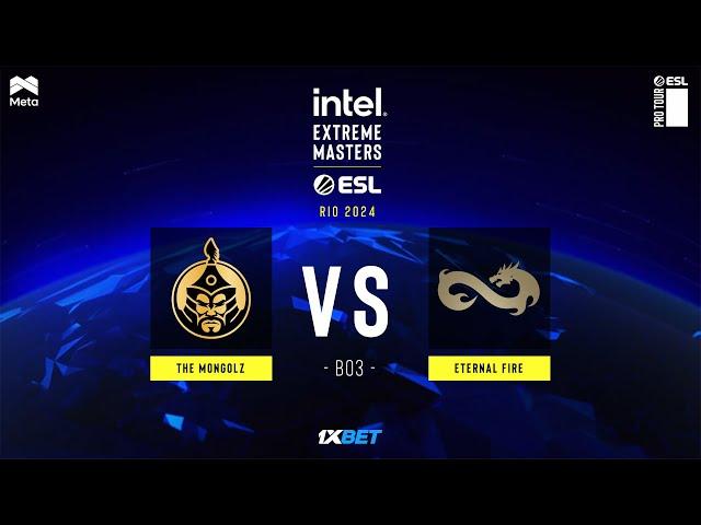 MONGOLZ vs ETERNAL FIRE - IEM Rio 2024 - Group stage - MN cast