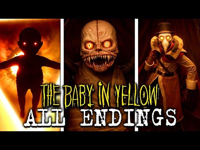 The Baby in Yellow: Dark Whispers - ALL Endings (Showcase)