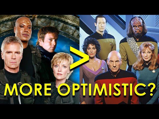 Is Stargate More Optimistic Than Star Trek?