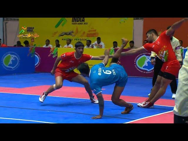 FINAL: Delhi vs Haryana Boy's Kabaddi Final Match Full Highlights | Khelo India Youth Games 2022