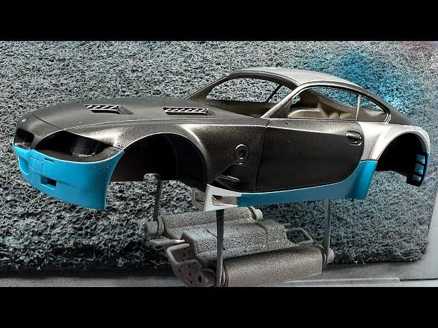 PZY Model BMW Z4 Hatsune Miku 2008 GT3 Studie GLAD Part 1 Paint