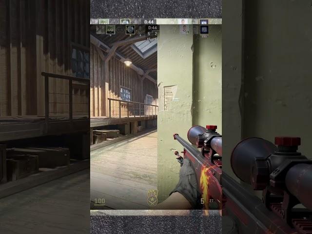 ACE with AWP - Train CS2 #csgo #cs2plays #counterstrike2 #counterstrike  #ace #plays