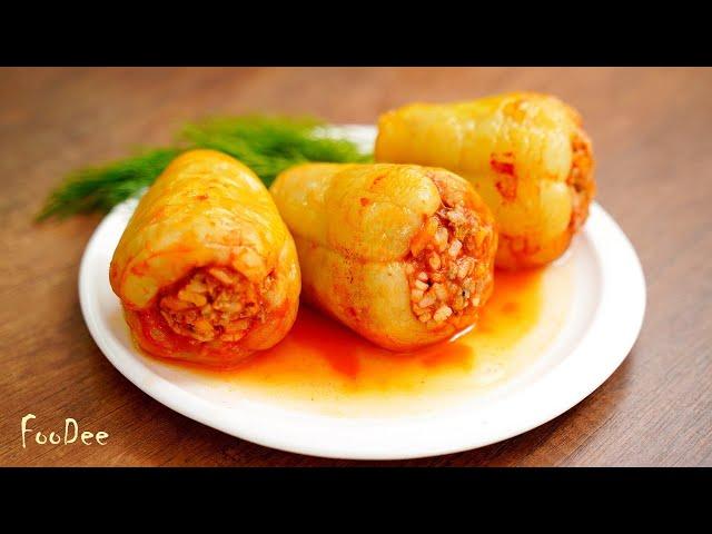 Stuffed peppers - the easiest and most delicious recipe!