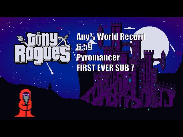 Tiny Rogues Speedrun Any% Glitchless 6:59 Pyromancer (WR)