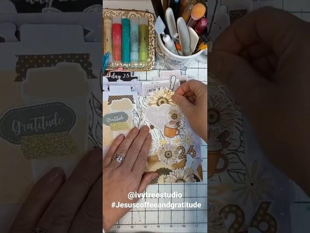 Creative Gratitude Journal in a Traveler's Notebook